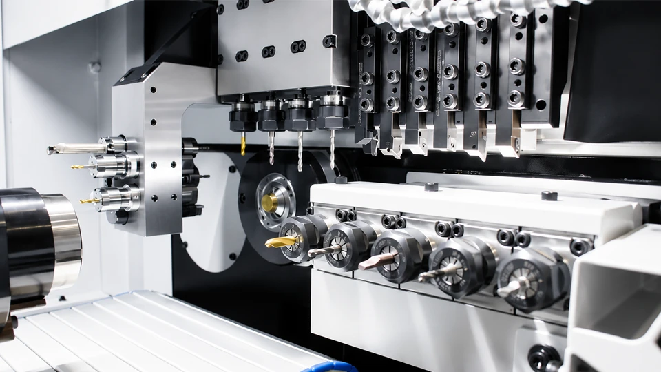 Swiss Type Lathe
