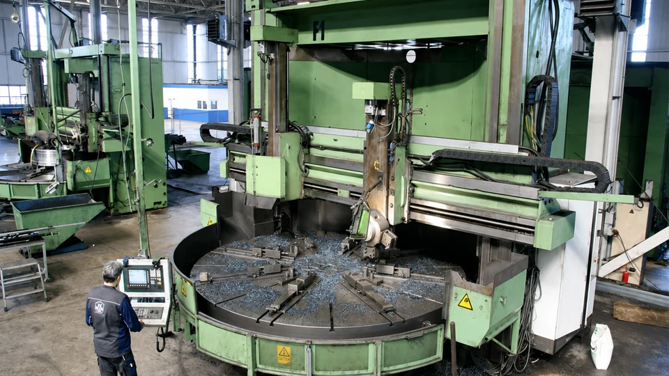 Vertical Lathe