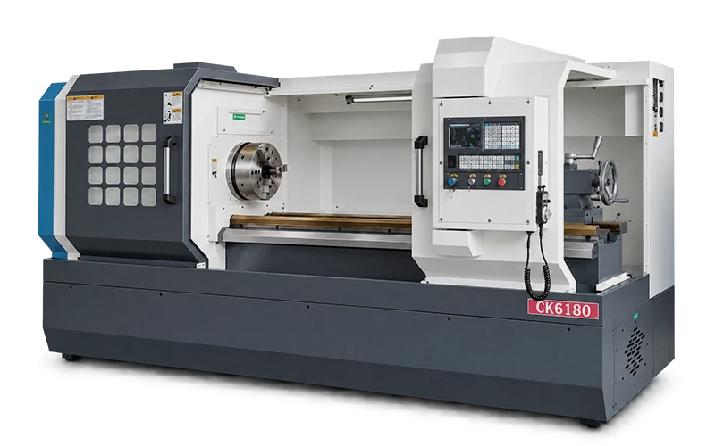 HAISEN CK6180 flat-bed CNC lathe