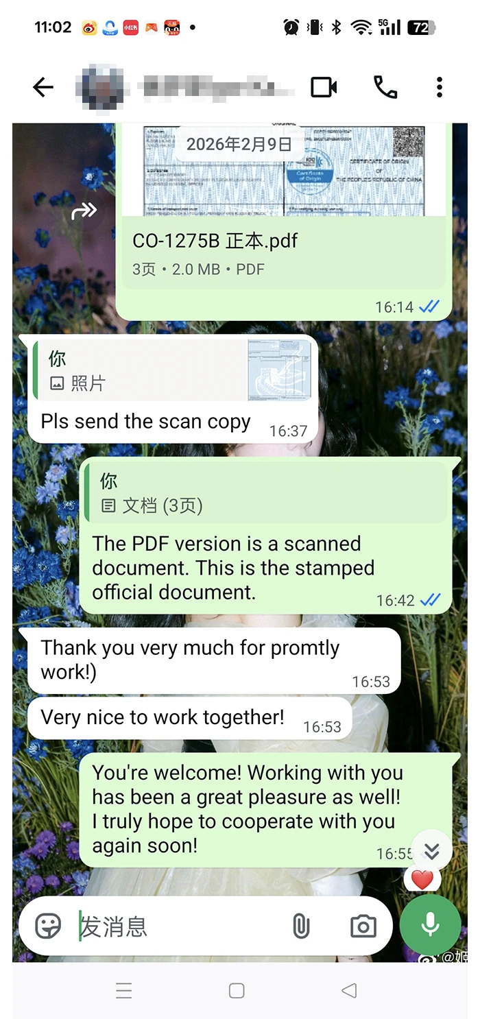 HAISEN Customer testimonials 8