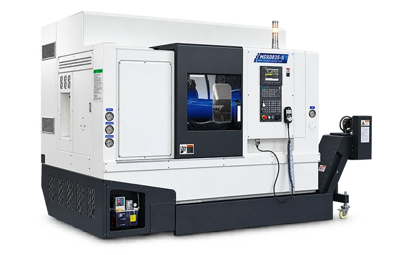 Representative HAISEN twin-spindle turning centers configuration