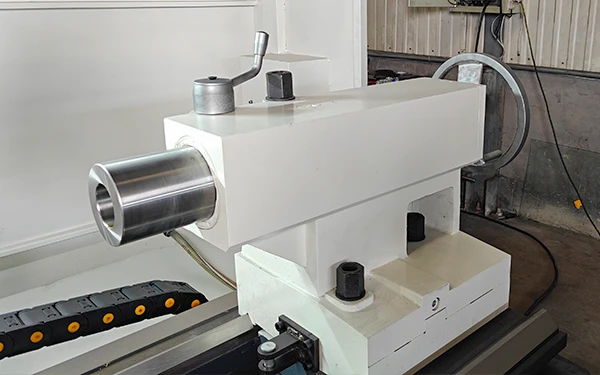 Pipe threading lathe Tailstock