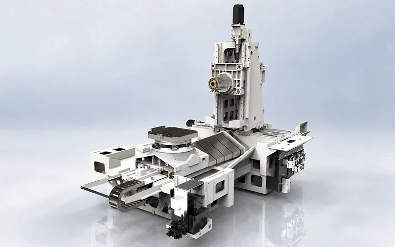 Horizontal Machining Center Bed Structure
