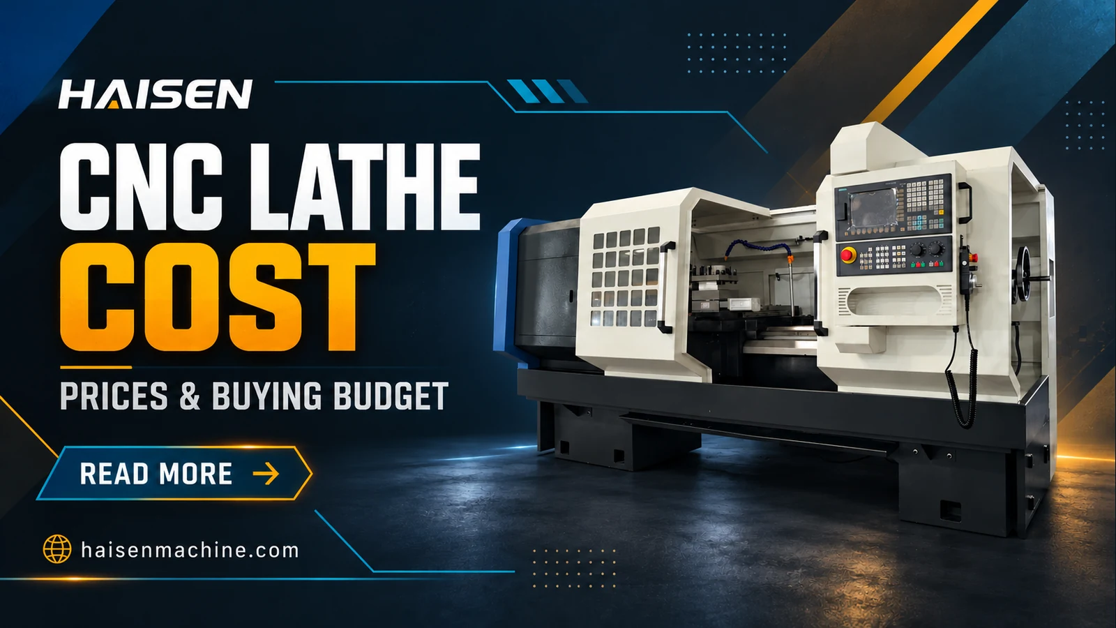 How Much Does a CNC Lathe Cost? Prices and Buying Budget