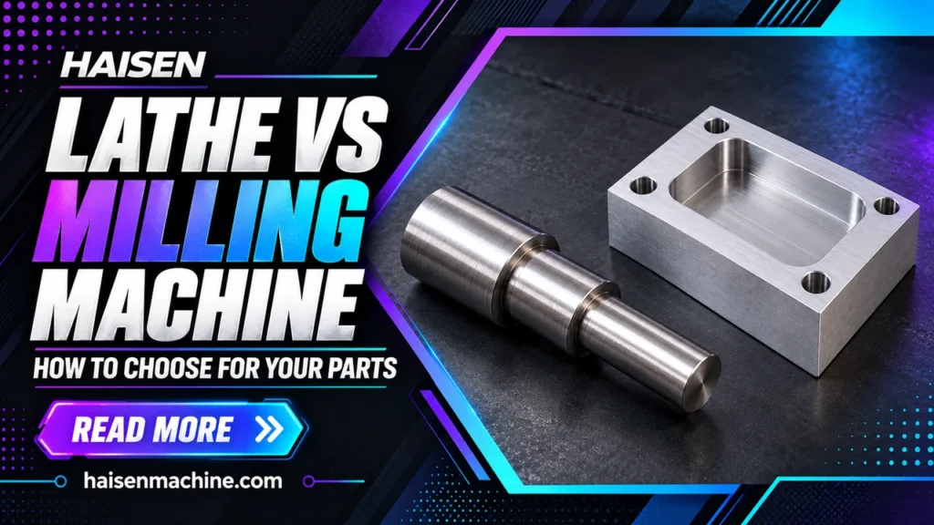Lathe vs Milling Machine: How to Choose for Your Parts